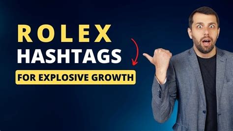 rolex hashtags